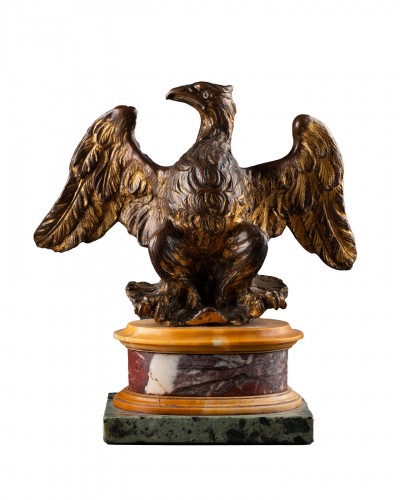 Aigle en bronze doré