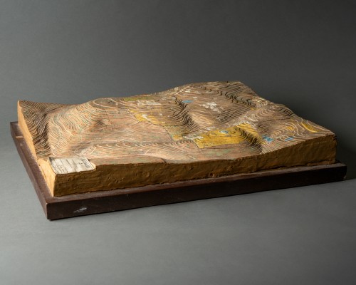 Curiosities  - Topographical map of Jerusalem