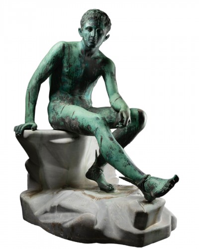 Seated Mercury /Hermes