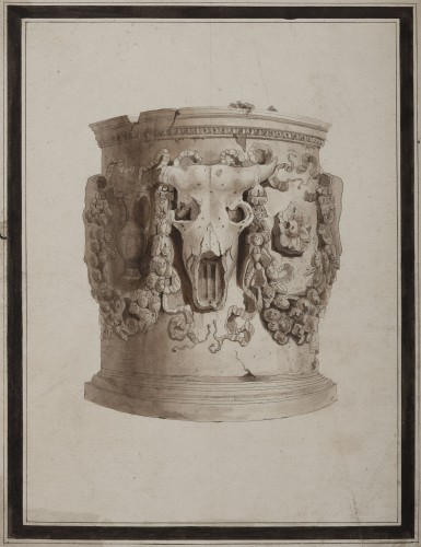 Autel votif de la Rome antique