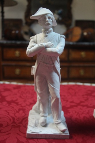 Céramiques, Porcelaines  - Soldats en biscuit de la Manufacture de Sèvres XIXe siècle