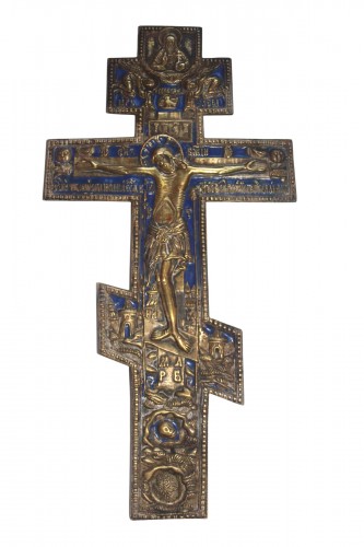 Russian Orthodox cross, 19th century