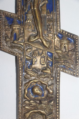 Croix orthodoxe russe, XIXe siècle - Napoléon III