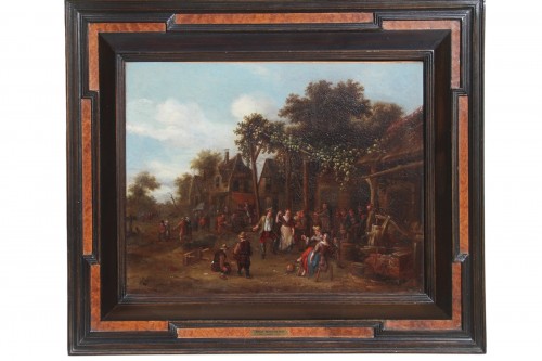 Countryside scene, 17th century Dutch school