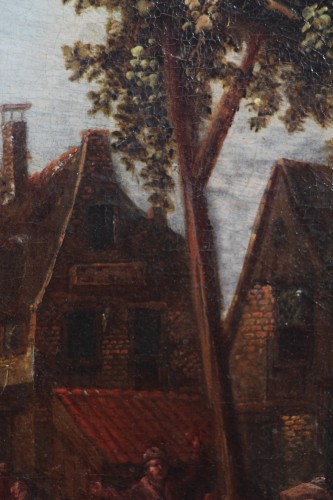 Louis XIII - Countryside scene, 17th century Dutch school