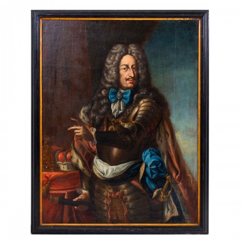 Portrait de l'empereur Léopold Ier des Habsbourg, Maître inconnu, XVIIe siècle