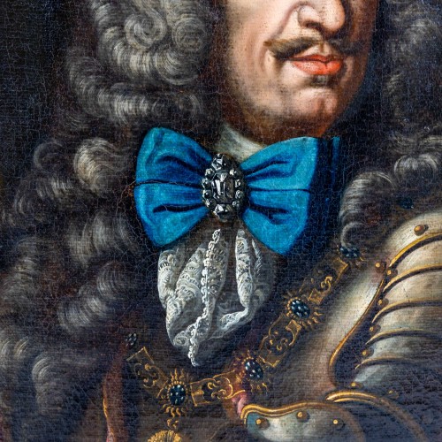 XVIIe siècle - Portrait de l'empereur Léopold Ier des Habsbourg, Maître inconnu, XVIIe siècle