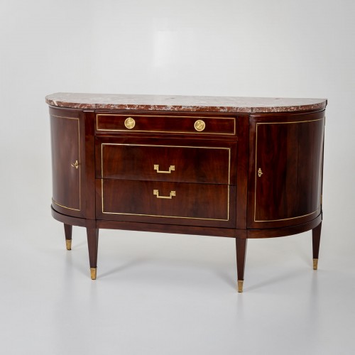 Mobilier Buffet - Buffet demi-lune, XIXe siècle