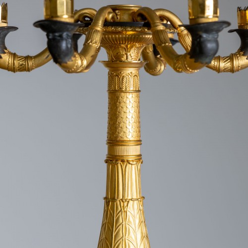 Paire de girandoles Charles X, France vers 1830 - Luminaires Style 