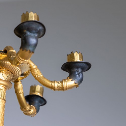 Luminaires Bougeoirs et Chandeliers - Paire de girandoles Charles X, France vers 1830