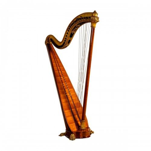 Harpe chromatique double, Pleyel, Lyon & Cie, Paris, vers 1900