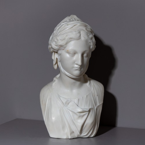 Sculpture  - Marble Bust of La Zingara, circa 1800