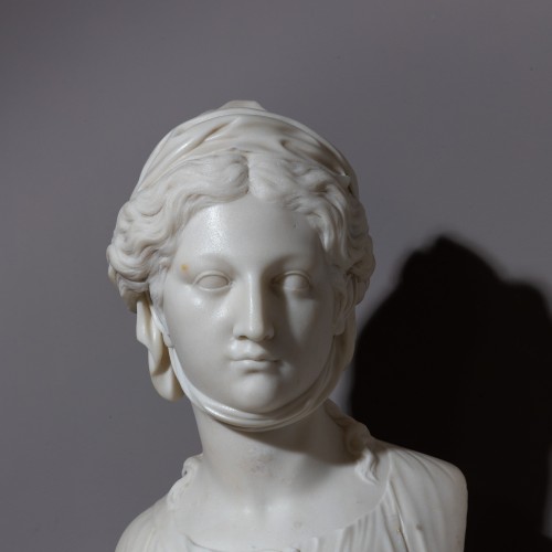 Marble Bust of La Zingara, circa 1800 - 