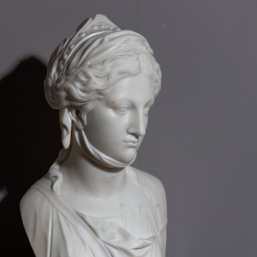  - Marble Bust of La Zingara, circa 1800