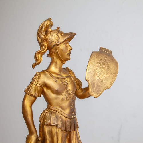 Sculpture  - Minerva and Mars, probably Italy 2nd half 19th century