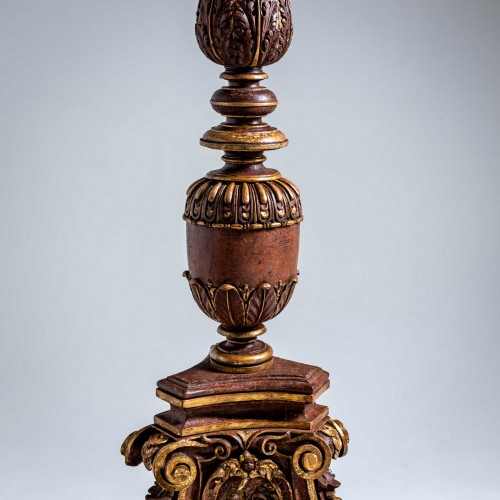 Early Baroque Altar Candlesticks, Florence dated 1627 - 