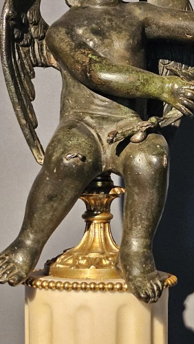 Putto, bronze, italien - Sculpture Style 