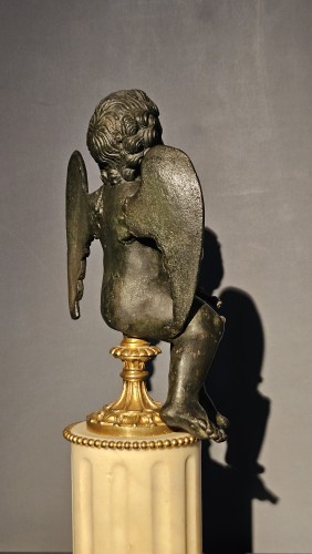 Sculpture Sculpture en Bronze - Putto, bronze, italien