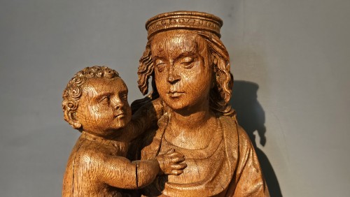 Marie avec l'enfant Jésus - Elmar Robert Medieval Art