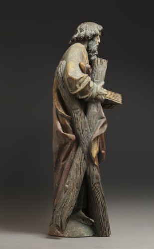 <= 16th century - Figure of Saint Andrew, Southern Germany, circa 1500