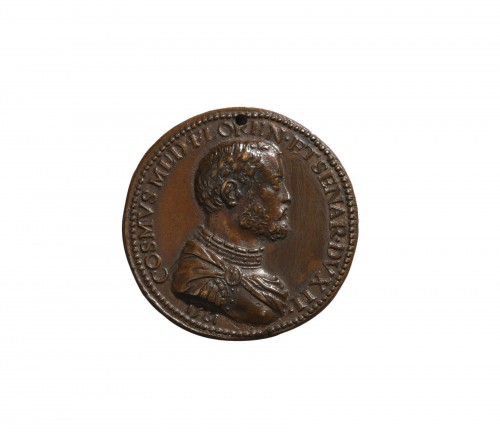 Medal for Cosimo de Medici By Domenico Poggini, 1561