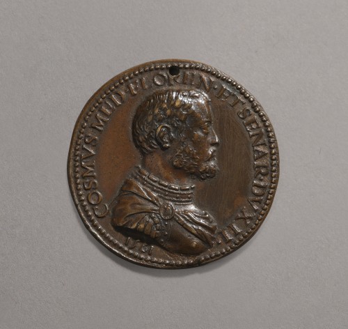 Médaille pour Cosimo de Medicis par Domenico Poggini, 1561 - Collections Style Renaissance