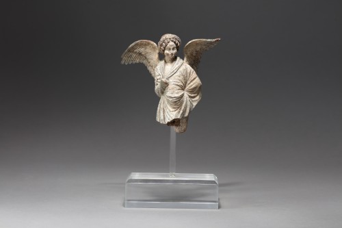 Winged Eros Figure, Greek terracotta 3rd century BC - 