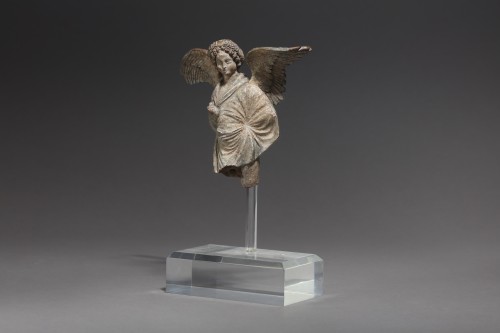 Winged Eros Figure, Greek terracotta 3rd century BC - 