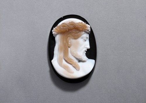 19th century Christ cameo - Religious Antiques Style 