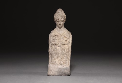 BC to 10th century - Statuette of Mother Goddess, Gallo-Roman Period