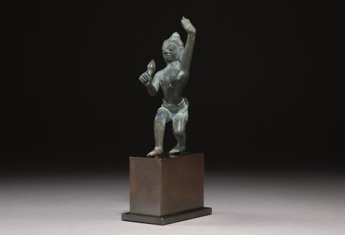 Asian Works of Art  - Bronze Dancer, Cambodia Khmer Period 12th–13th Century