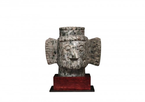 Tête du Dieu Tlaloc,culture Mixtèque 1250-1520 Ap. J.-c.