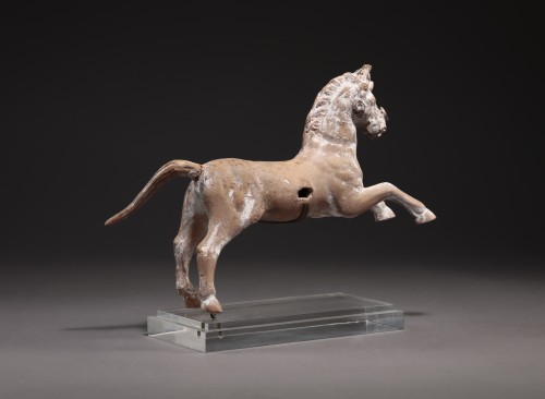 BC to 10th century - Terracotta Horse - Canosa, 3rd century BC