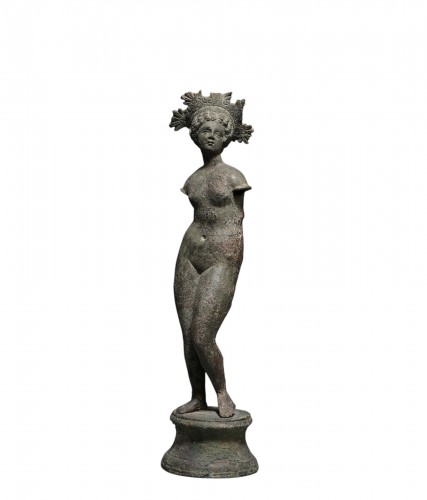 Statuette en bronze de Vénus, époque romaine IIe siècle après J.-C