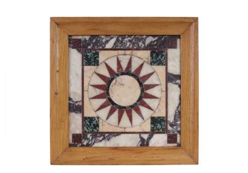 19th century Opus Sectile Pavement Tile