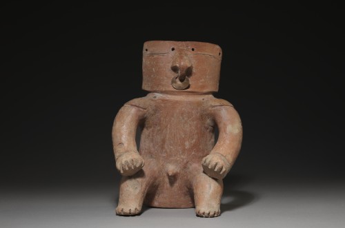 Terracotta Statuette, Colombia 500-1500 AD - Ancient Art Style 