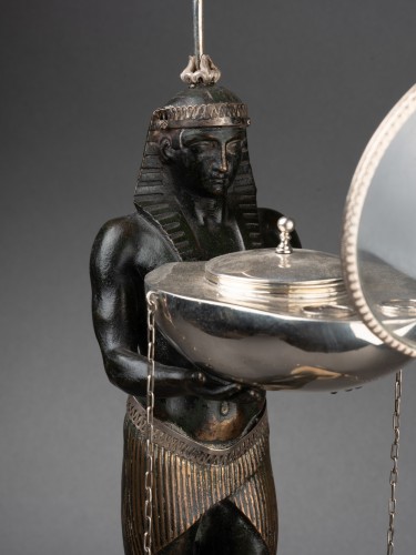 Lampe à l'huile portée par une Egyptienne - Guisepe Valadier (1762-1839) - Étienne de Roissart