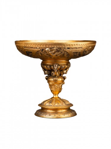 Coupe en bronze doré du XIXe siècle