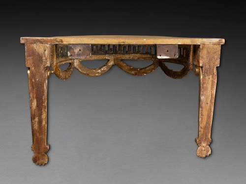 18th centuiry half-moon console - Louis XVI