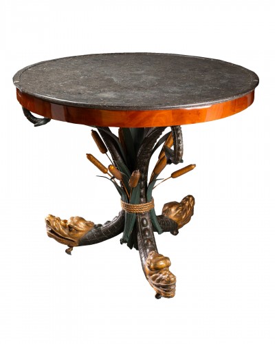 Jean-Joseph Chapuis Directoire pedestal table