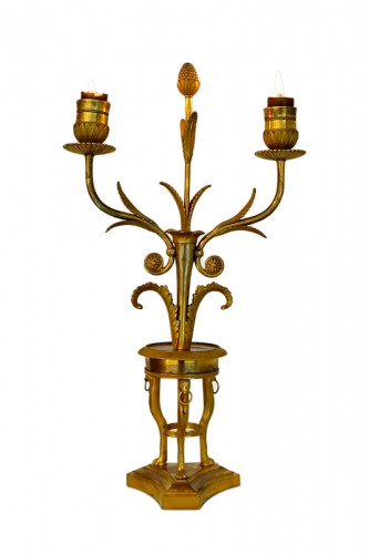 Pair of Directoire style candelabra  first third of the 19th century