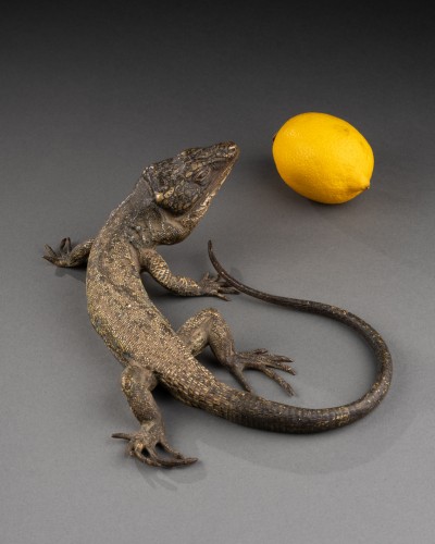 19th century -  Vienna Bronze Margouillat (lizard)