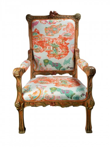 Art Nouveau armchair