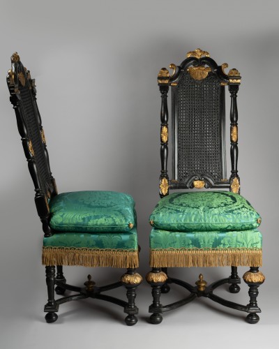 Anglo-Dutch chairs of the seventeenth century - Louis XIV