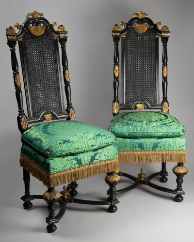 Louis XIV - Anglo-Dutch chairs of the seventeenth century