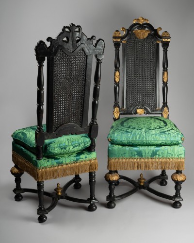 Antiquités - Anglo-Dutch chairs of the seventeenth century