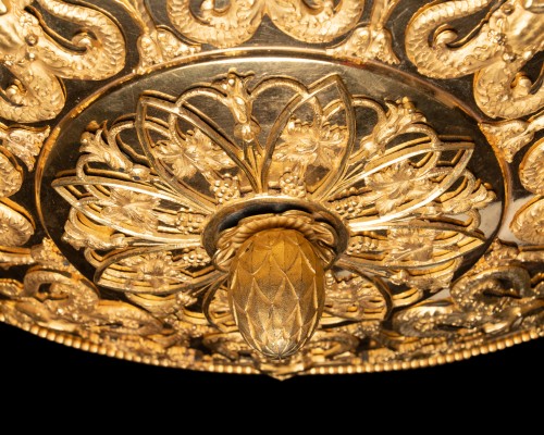 Antiquités - Gilded bronze chandelier circa 1800