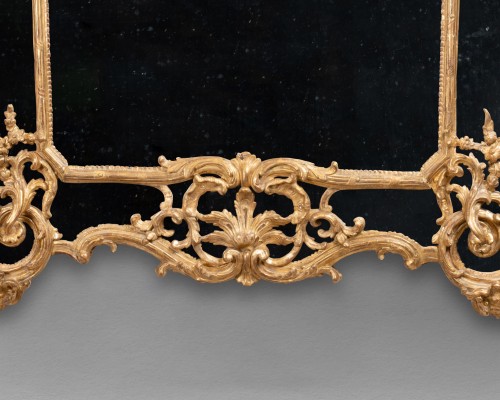 18th century - Big pare closes mirror mid 18th century