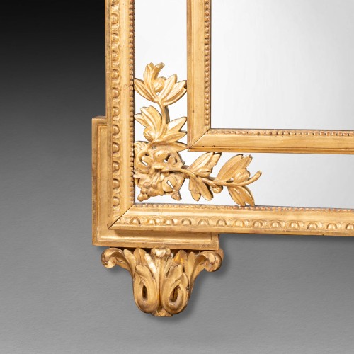 Louis XVI Gilt wood mirror - Louis XVI