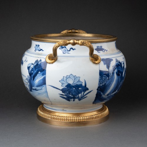 Coupe en porcelaine de Chine période Kangxi fin XVIIe début XVIIIe siècle - Laurent Chalvignac